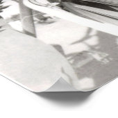 2つの件名ヴィンテージBMXプリント(拡大できる) ポスター (角)