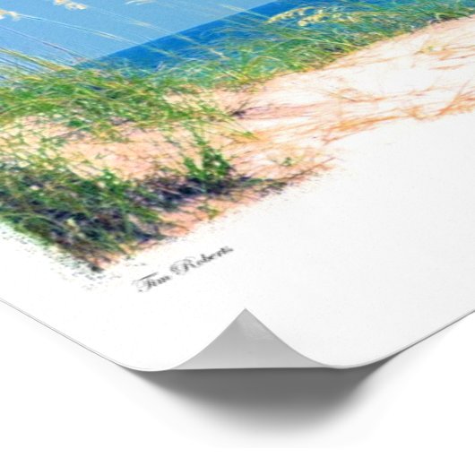 2つの傘 ポスター (角)