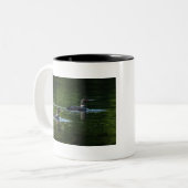 2つの共通のローン ツートーンマグカップ (正面左)