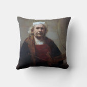 2つの円、レンブラントのセルフポートレイト クッション (裏面)