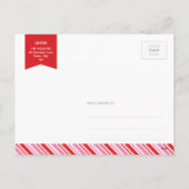 2つの写真のクリスマスの郵便はがき:: メリーで及び明るい2 シーズンポストカード (裏面)