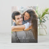 2つの写真の結婚式の日付を保存 セーブザデート (スタンド正面)