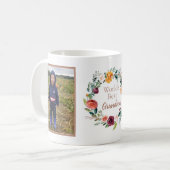 2つの写真を持つ世界の最も最高のな祖母 コーヒーマグカップ (正面左)