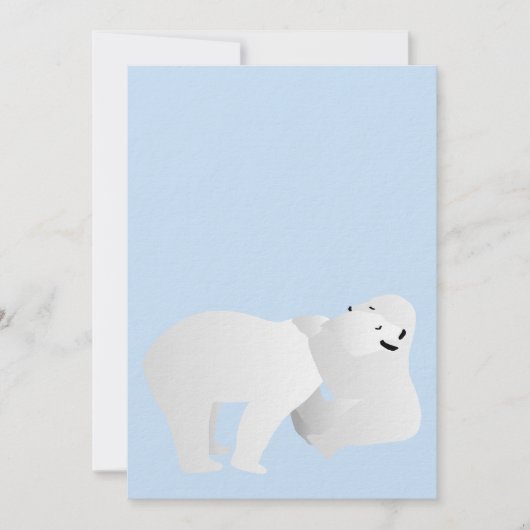 2つの北極熊 (正面)