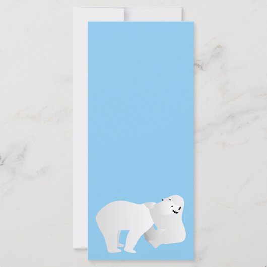 2つの北極熊 (裏面)