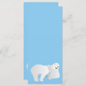 2つの北極熊 (正面/裏面)