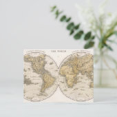 2つの半球の世界 ポストカード (スタンド正面)