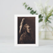 2つの口笛、カラスの医療人。 ポストカード (スタンド正面)