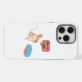 2つの口 iPhoneケース (裏面横)