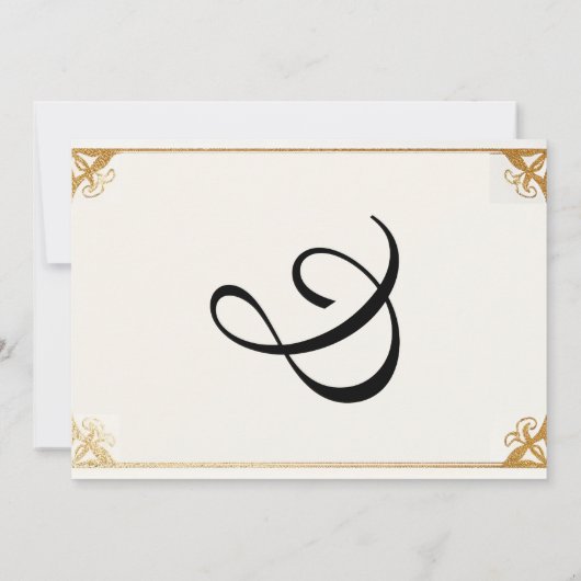 2つの可愛いツインシンプルブラックモダン誕生日 招待状 (裏面)