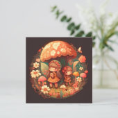 2つの可愛い小さな女の子小妖精や小人 (スタンド正面)