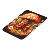 2つの可愛い小さな女の子小妖精や小人 マグネット (左側)