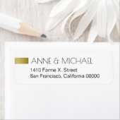 2つの名シンプル前を含む結婚のラベルをクリーニング&クリーニング ラベル (インサイチュ)