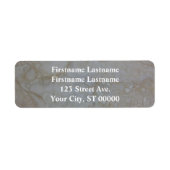 2つの名前を持つカップルのための差出人住所ラベル ラベル (正面)