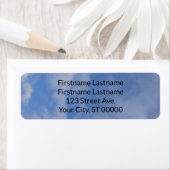 2つの名前を持つカップルのための差出人住所ラベル ラベル (インサイチュ)