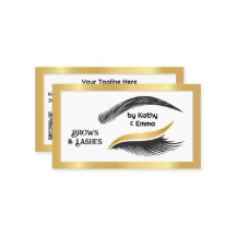 2つの名前を点滅Brows Tech QR