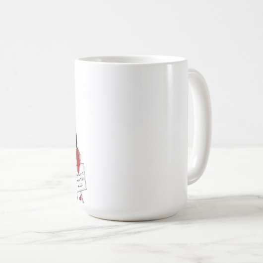 2つの基本先生:コー教えヒーインスパイア,  コーヒーマグカップ (正面右)