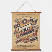 2つの壁のタペストリーのセット 吊り下げ型タペストリー (正面)