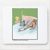 2つの多くのギフトとおもしろい収集品を愛するアリ マウスパッド (正面)