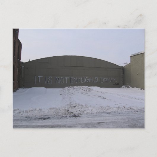 2つの夢では足りない ポストカード (正面)