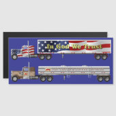 2つの大きなリグ磁石 (正面/裏面)