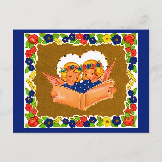 2つの天使の歌 ポストカード (正面)