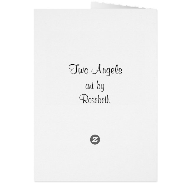 2つの天使 (裏面)