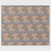 2つの天使 ラッピングペーパー (フラット)