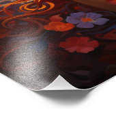 2つの太陽が日没に フォトプリント            (角)