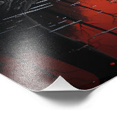 2つの太陽が日没に フォトプリント            (角)