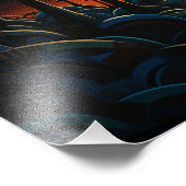 2つの太陽が日没に フォトプリント            (角)