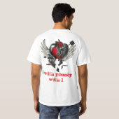 "2つの失恋" Tシャツ (裏面フル)