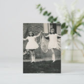 2つの妖精のポストカード ポストカード (スタンド正面)