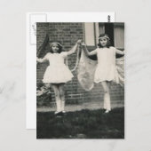 2つの妖精のポストカード ポストカード (正面/裏面)