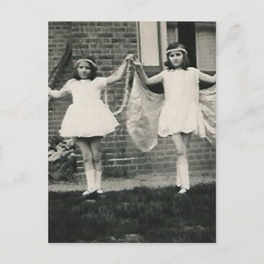 2つの妖精のポストカード ポストカード (正面)