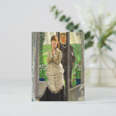 2つの姿がドアで、J. Tissotによる提案 ポストカード (スタンド正面)