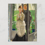 2つの姿がドアで、J. Tissotによる提案 ポストカード (正面)