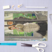 2つの姿がドアで、J. Tissotによる提案 薄葉紙 (クラフト)