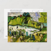 2つの姿、ビンセント・ヴァン・ゴッホの農家 ポストカード (正面/裏面)