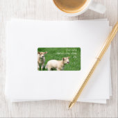 2つの子羊 ラベル (インサイチュ)