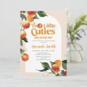 2つの小さなかわいこちゃんが途中トロピカルオレンジ 招待状 (スタンド正面)