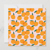 2つの小さなかわいこちゃんツインズベビーシャワー招待状 招待状 (裏面)