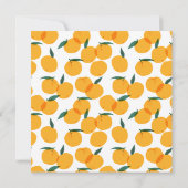 2つの小さなかわいこちゃんツインズベビーシャワー招待状 招待状 (裏面)