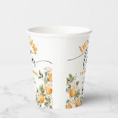 2つの小さなかわいこちゃん双子の赤ちゃんシャワー 紙コップ (右)