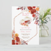 2つの小さなカボチャの招待ツインマルサラ 招待状 (スタンド正面)