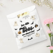 2つの小さなボウスツインハロウィンベビーシャワー フェイバーバッグ (封をした状態)