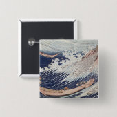 2つの小さな魚釣りボートオンザシー 缶バッジ (正面&裏面)