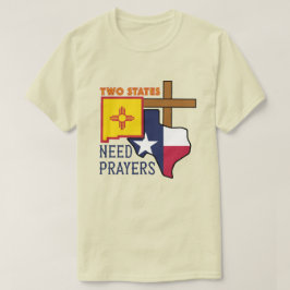 2つの州に祈りの言葉Tシャツが必要 Tシャツ