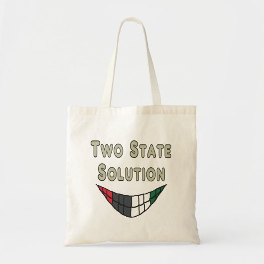 2つの州ソリューション トートバッグ (正面)