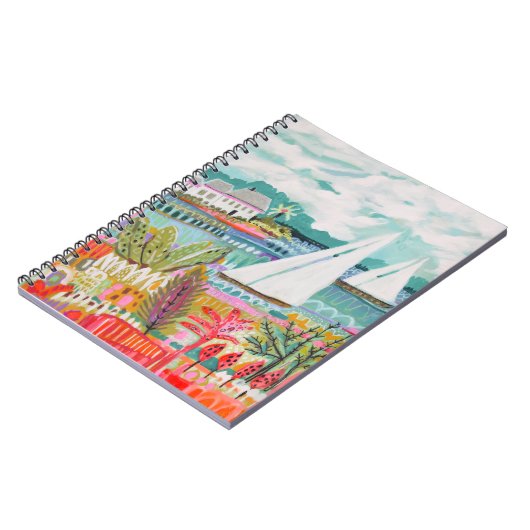 2つの帆船 ノートブック (左側)